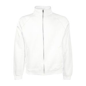 Fruit of the Loom SS226 - Chaqueta Sudadera Classic 80/20 Blanco