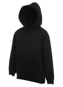 Fruit of the Loom SS273 - Sudadera con capucha Classic 80/20 Negro