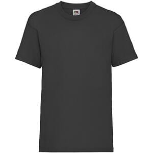 Fruit of the Loom SS031 - Camiseta valueweight Negro