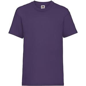 Fruit of the Loom SS031 - Camiseta valueweight Púrpura