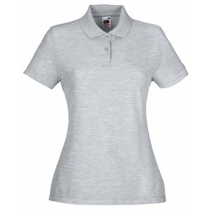 Fruit of the Loom SS212 - Camisa Polo Performance Gris mezcla