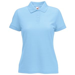 Fruit of the Loom SS212 - Camisa Polo Performance Azul Cielo