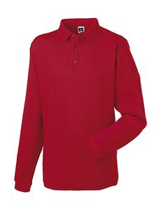 Russell R-012M-0 - Sudadera Workwear con Cuello Classic Red
