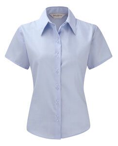 Russell Collection R-957F-0 - Camisa Ultimate Non-iron Bright Sky