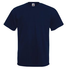 Fruit of the Loom 61-044-0 - Camiseta Super Premium 100% algodón para hombre Deep Navy