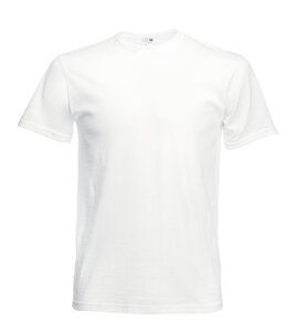 Fruit of the Loom 61-082-0 - Camiseta de Corte Completo Original Blanco