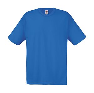 Fruit of the Loom 61-082-0 - Camiseta de Corte Completo Original Real Azul