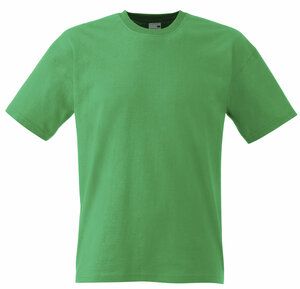 Fruit of the Loom 61-082-0 - Camiseta de Corte Completo Original Verde pradera