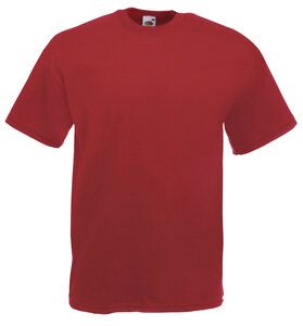 Fruit of the Loom 61-036-0 - Camiseta Value Weight Brick Red