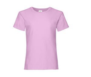 Fruit of the Loom 61-005-0 - Camiseta Value Weight Para Chicas Light Pink