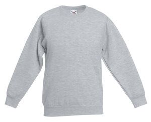 Fruit of the Loom 62-041-0 - Sudadera Set-In Gris mezcla