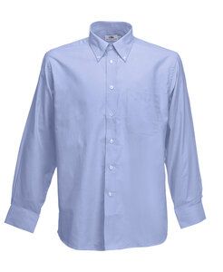Fruit of the Loom 65-114-0 - Camisa Oxford LS Oxford Blue