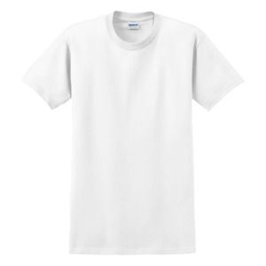 Gildan 2000 - Camiseta 100 % algodón para hombre Blanco