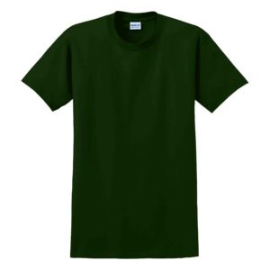 Gildan 2000 - Camiseta 100 % algodón para hombre Verde bosque