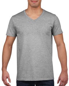 Gildan 64V00 - Camiseta Softstyle® Cuello en V Sport Grey (RS)