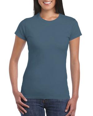 Gildan 64000L - Camiseta de manga corta RingSpun para mujer