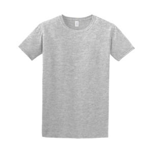 Gildan 64000 - Camiseta Hilada en Anillo  Sport Grey