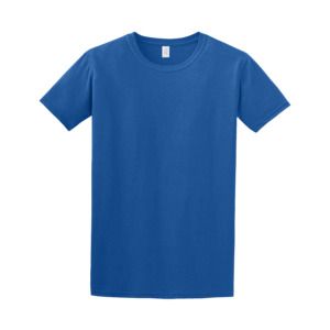 Gildan 64000 - Camiseta Hilada en Anillo  Real Azul