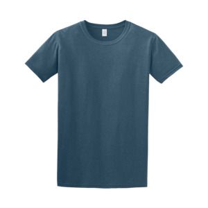 Gildan 64000 - Camiseta Hilada en Anillo  Indigo Blue