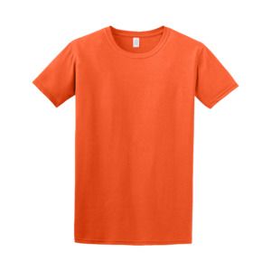 Gildan 64000 - Camiseta Hilada en Anillo  Naranja