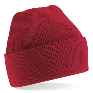 Beechfield B45 - Gorro Original con dobladillo Classic Red