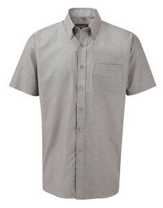 Russell Collection R-933M-0 - Camisa Oxford Plata