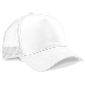 Beechfield BC640 - Gorra Snapback trucker White / White