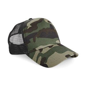 Beechfield BC694 - Gorra snapback trucker Camuflajeada