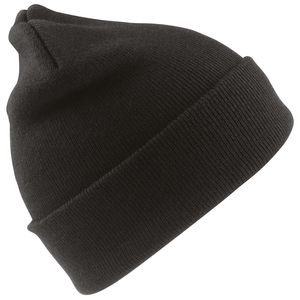 Result RC029 - Sombrero de esquí lanudo Negro