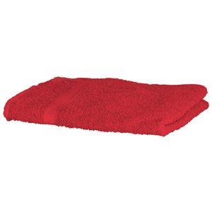 Towel city TC004 - Toallas baño algodón Rojo