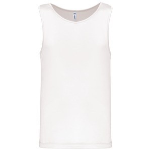 Proact PA441 - CAMISETA DEPORTIVA DE TIRANTES Blanco