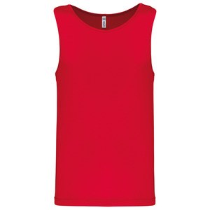 Proact PA441 - CAMISETA DEPORTIVA DE TIRANTES Rojo