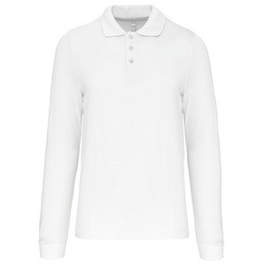 Kariban K243 - POLO DE MANGA LARGA Blanco