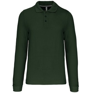 Kariban K243 - POLO DE MANGA LARGA Verde bosque