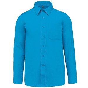 Kariban K545 - ACE - CAMISA DE MANGA LARGA Bright Turquoise