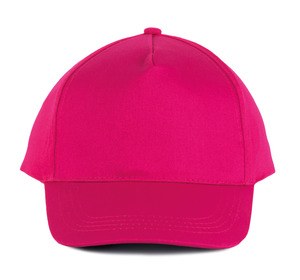 K-up KP116 - GORRA DE ALGODÓN 5 PANELES Fucsia