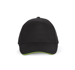 K-up KP124 - GORRA CON SANDWICH CONTRASTADO 5 PANELES