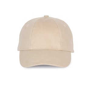 K-up KP119 - GORRA "EASY PRINTING" 6 PANELES Crema