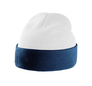 K-up KP514 - GORRO BICOLOR CON DOBLADILLO