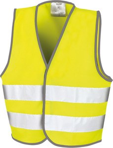 Result R200J - Chaleco de seguridad para niños Fluorescent Yellow