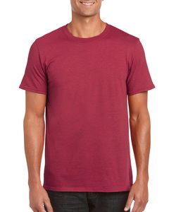 Gildan GI6400 - Camiseta de Algodón Gildan - Softstyle  Antique Cherry Red