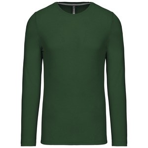 Kariban K359 - CAMISETA DE MANGA LARGA Y ESCOTE REDONDO Verde bosque