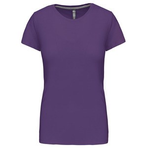 Kariban K380 - CAMISETA DE MANGA CORTA Y ESCOTE REDONDO PARA MUJER Purple