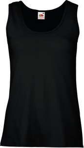 Fruit of the Loom SC61376 - Lady Fit Tank Top (61-376-0) Black/Black