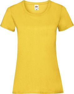 Fruit of the Loom SC61372 - Camiseta de algodón para mujer Sunflower