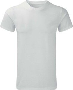 Russell RU165M - Camiseta Polycotton Blanco