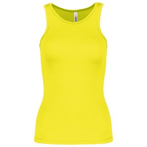 ProAct PA442 - Camiseta Sin Mangas Para Mujer Fluorescent Yellow