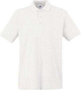 Fruit of the Loom SC63218 - Polo Premium (63-218-0) Blanco