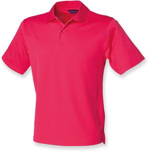 Henbury H475 - Camiseta Polo Coolplus® en Algodón Piqué