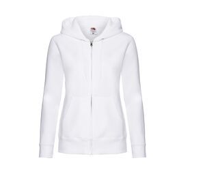 Fruit of the Loom SC62118 - Sudadera Para Dama Con Capucha (62-118-0) Blanco